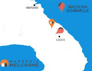 Masserie storiche intorno a Melcarne: Masseria Schiavelle