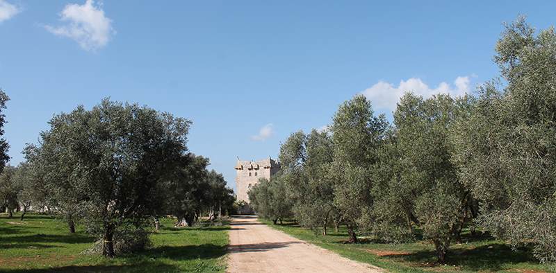 masseria melcarne entrata viale