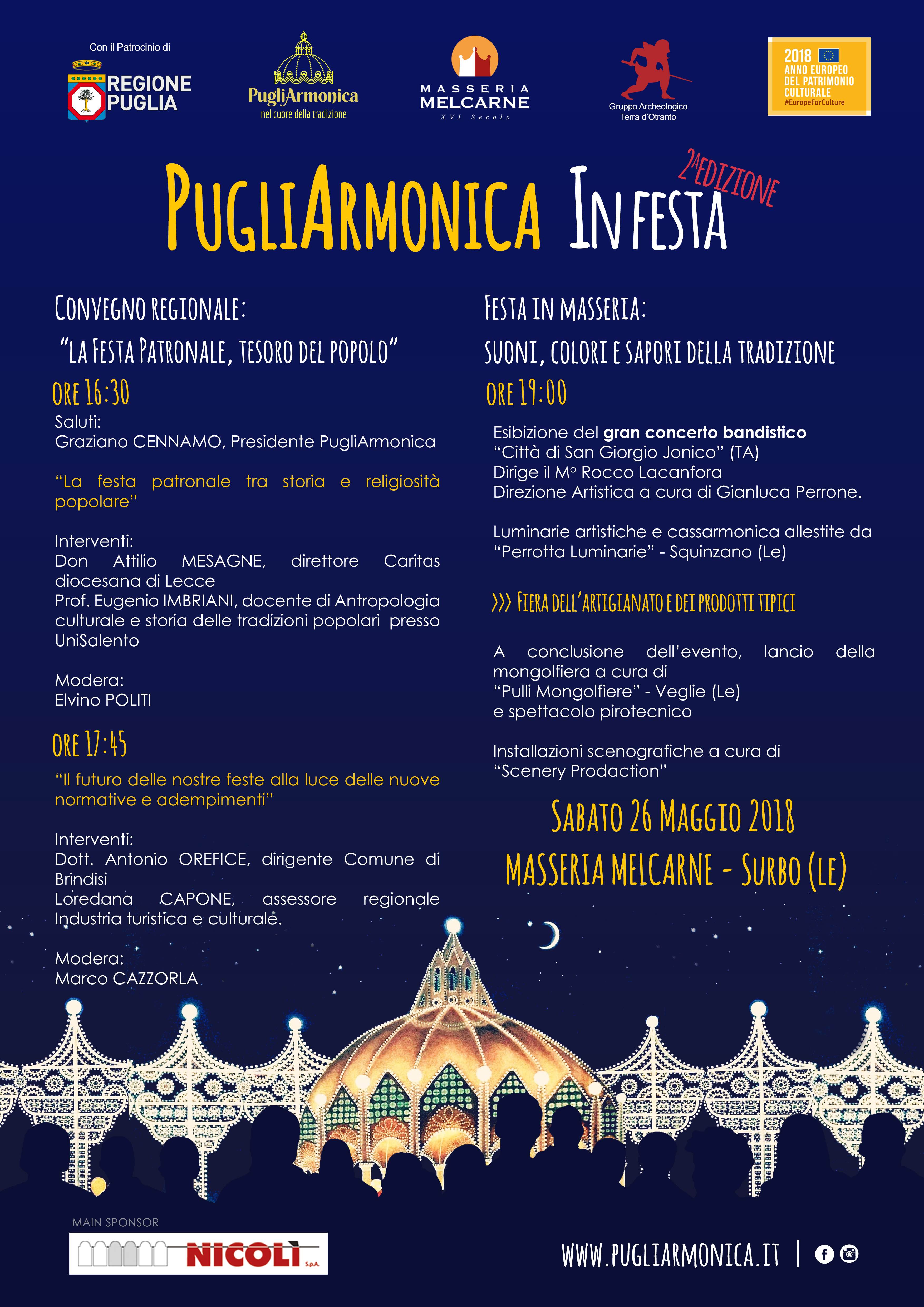 PugliaArmonicaInFesta Programma